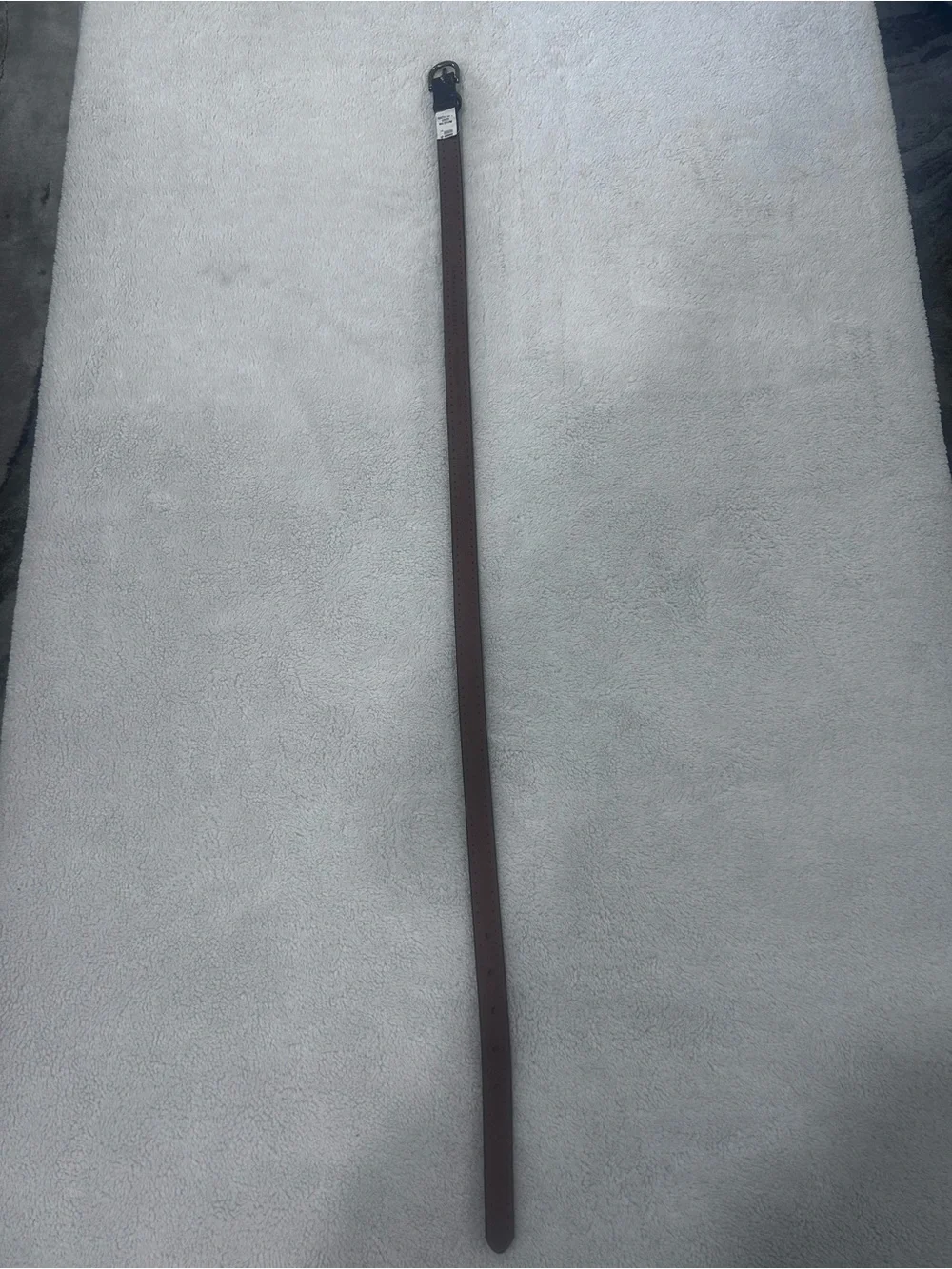 Banana Republic Brown Genuine Leather Perforated Belt Medium Made in USA